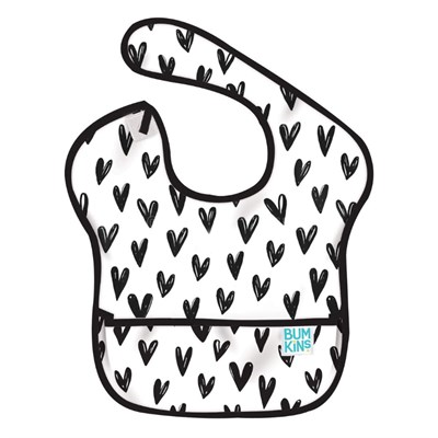 Bumkins Superbib Önlük Hearts (6-24 ay)