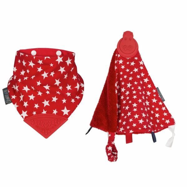 Cheeky Chompers Comfortchew Red Stars