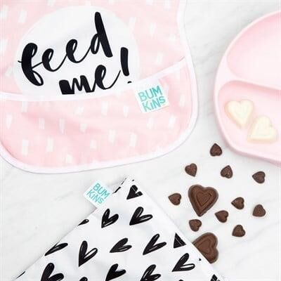 Bumkins Superbib Önlük 3'lü Paket Always Hungry & Feed Me & Good Vibes