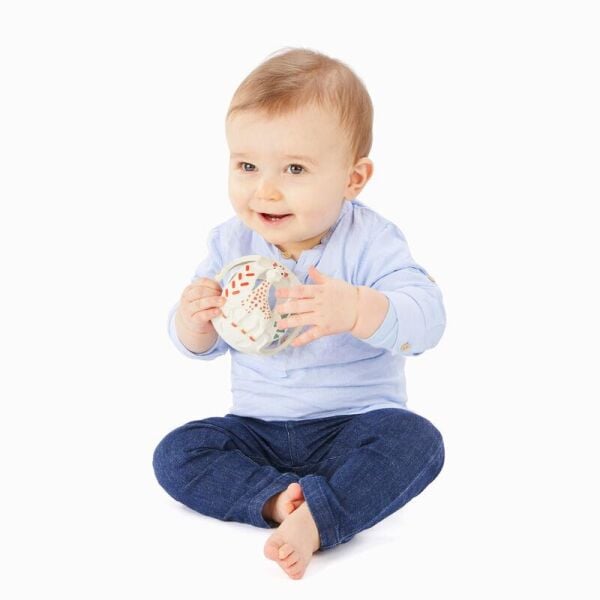 Sophie la Girafe Sensory Ball Kauçuk Diş Kaşıyıcı Top