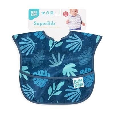 Bumkins Superbib Önlük (6-24 ay) Blue Tropic