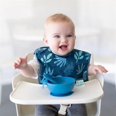 Bumkins Superbib Önlük (6-24 ay) Blue Tropic
