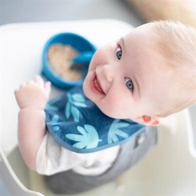 Bumkins Superbib Önlük (6-24 ay) Blue Tropic