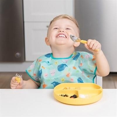 Bumkins Kısa Kollu Önlük (1-3 Yaş) Ocean Life