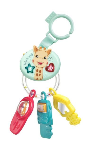 Sophie la Girafe Lights & sound sesli ve ışıklı anahtar çıngırak