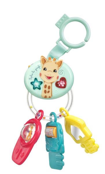 Sophie la Girafe Lights & sound sesli ve ışıklı anahtar çıngırak