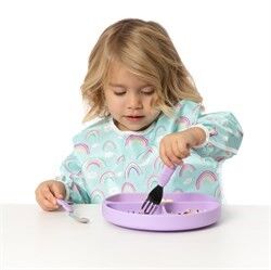 Bumkins Uzun Kollu Önlük (6-24 ay) Rainbows