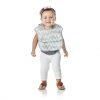 Bumkins SuperBib Önlük (6-24 ay) Gray Chevron