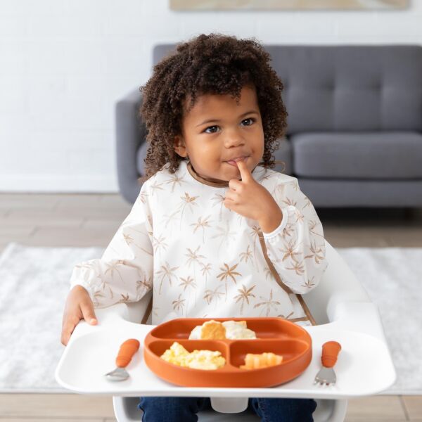 Bumkins Uzun Kollu Önlük (6-24 ay) Palm Daze