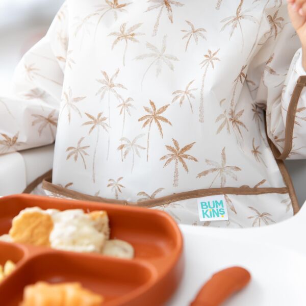 Bumkins Uzun Kollu Önlük (6-24 ay) Palm Daze