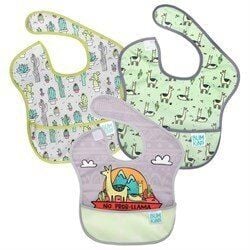 Bumkins Superbib Önlük 3'lü Paket No Prob-Llama & Llamas & Cacti