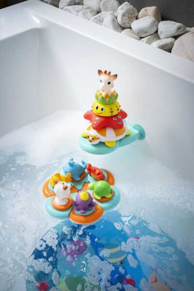 Sophie la girafe Bath Puzzle Banyo Oyuncağı