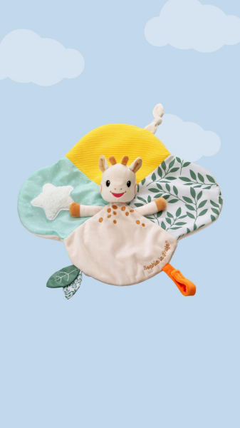 Sophie la Girafe rahatlatıcı örtü doudou