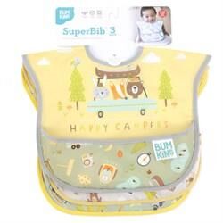 Bumkins SuperBib Önlük - 3lü Paket Happy Campers