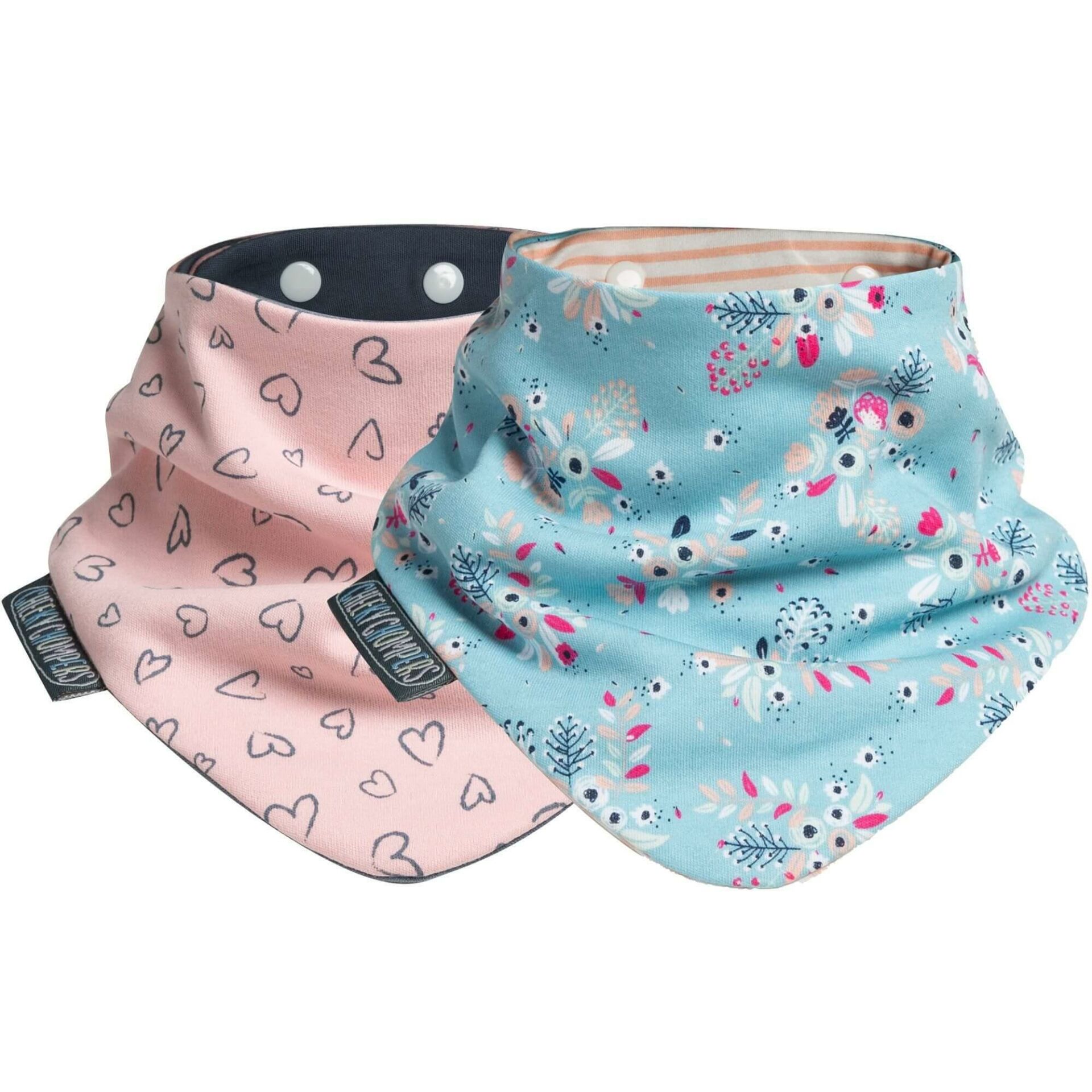Cheeky Chompers Neckerbib Botanical Bloom & Made with Love