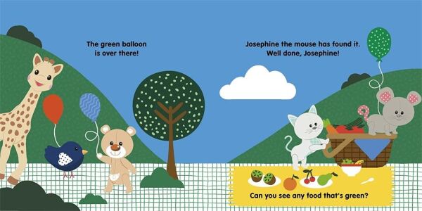 Sophie la Girafe Sophie and Friends: A Colours Story to Share with Baby Board book