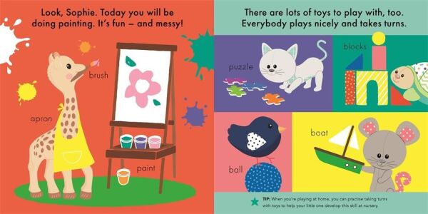 Sophie la Girafe  Sophie goes to Nursery Board book