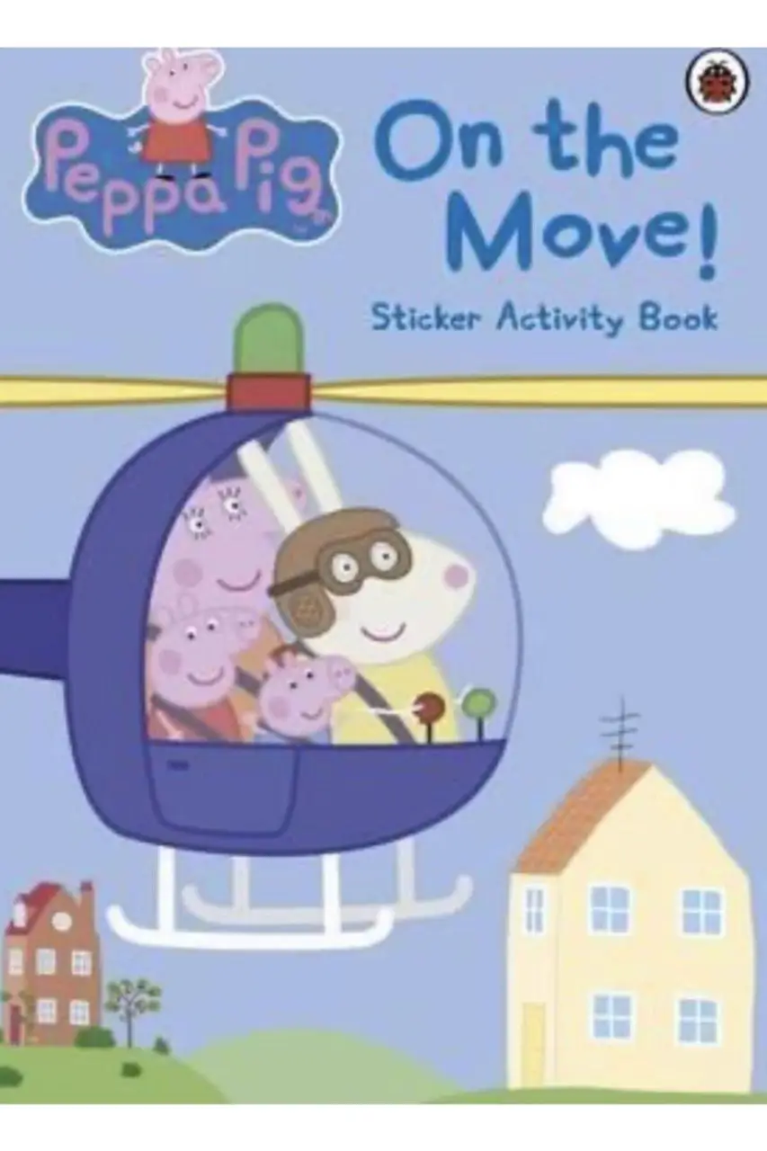 Peppa Pig: On the Move! Sticker Activity Book